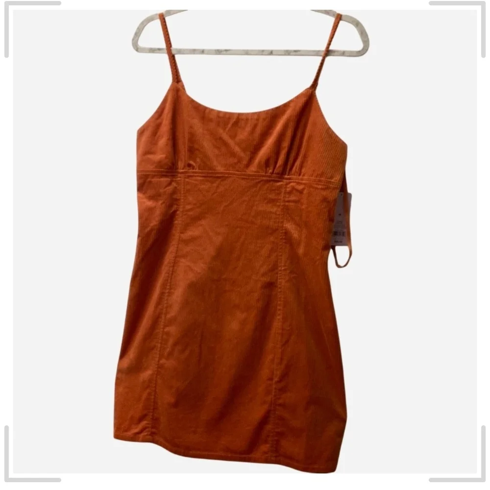 Wild Fable Rust Mini Dress with Spaghetti Straps Size M - Picture 4 of 6